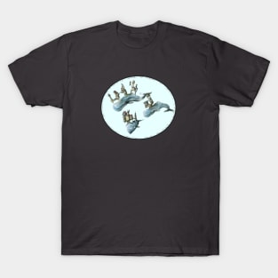 Whale Castles T-Shirt